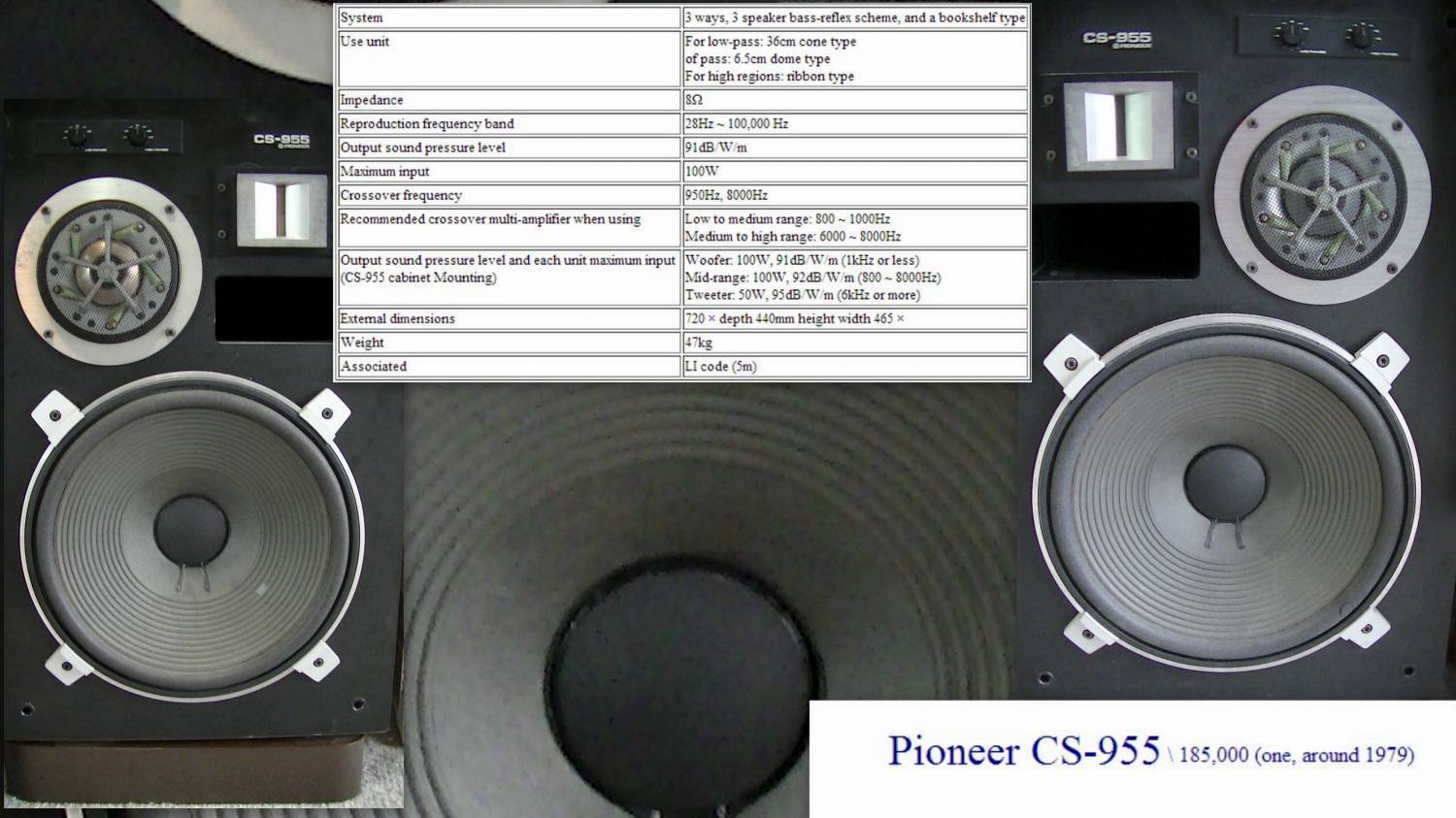 Pioneer CS-955-Daten-1977.jpg